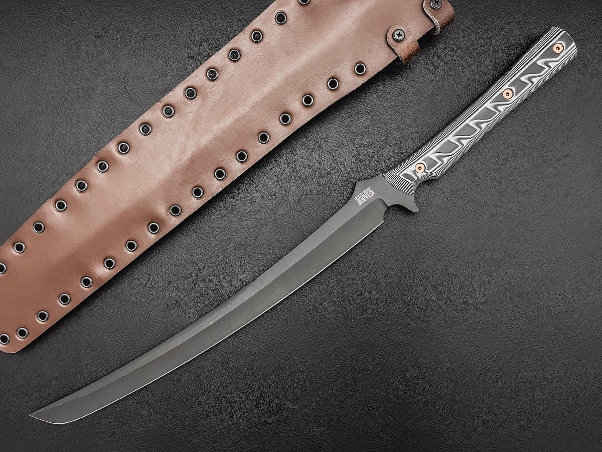 NEW Relentless Sword 14" | CPM MagnaCut Steel | NEW APOCALYPSE BLACK FINISH