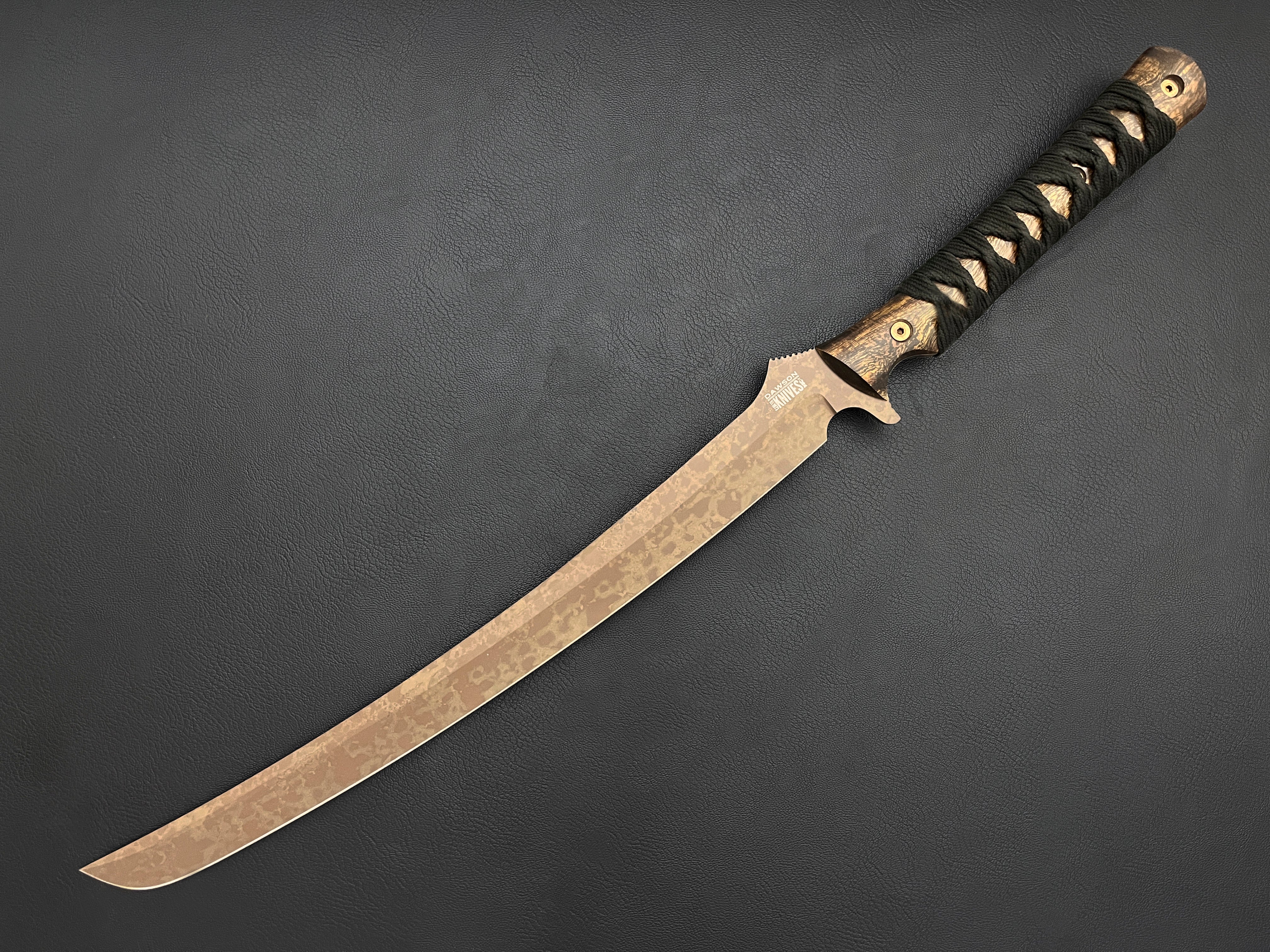 Relentless Sword 14" | CPM MagnaCut Steel | Scorched Earth Finish