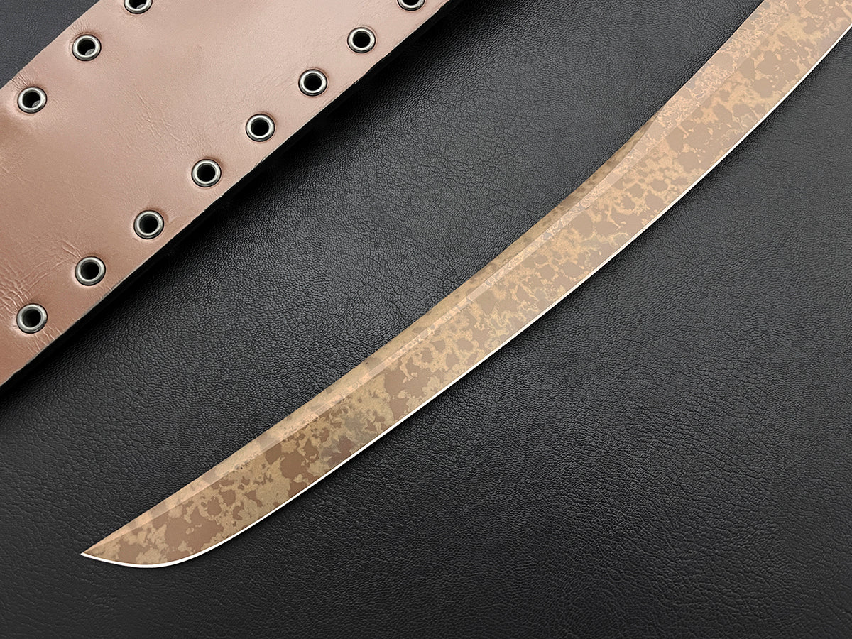 Relentless Sword 14" | CPM MagnaCut Steel | Scorched Earth Finish