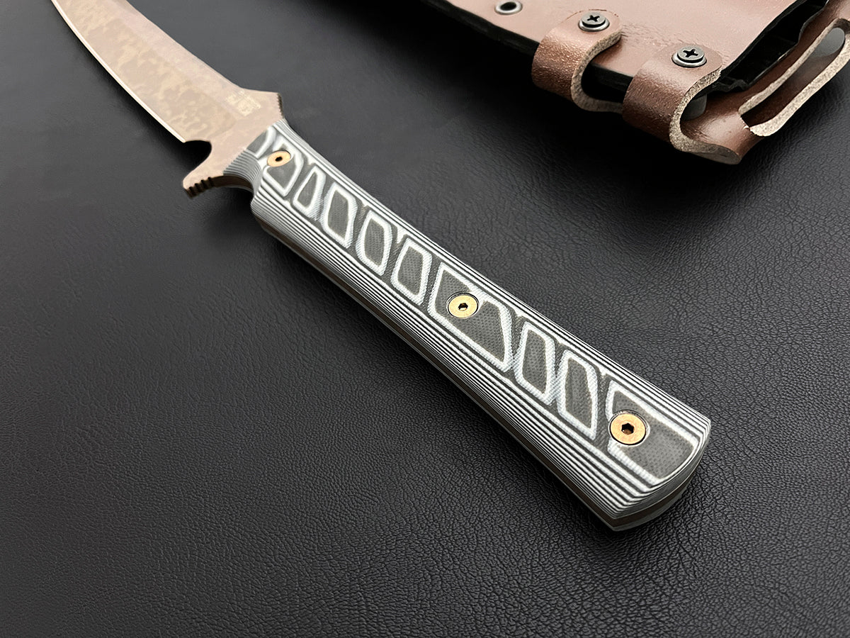 Relentless Sword 14" | CPM MagnaCut Steel | Scorched Earth Finish
