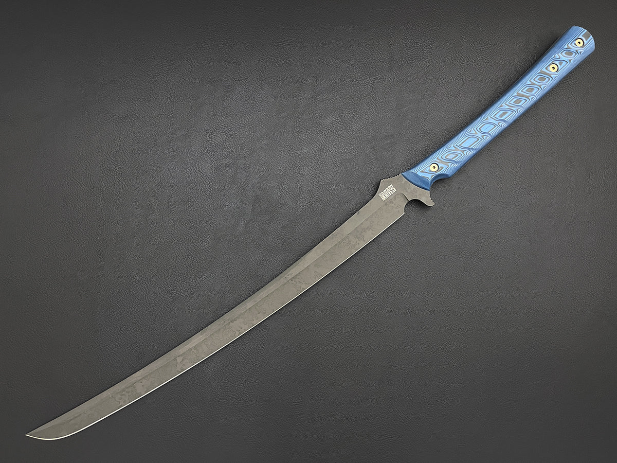 Relentless Sword 17" | Apocalypse Black Finish | CPM-MagnaCut Steel