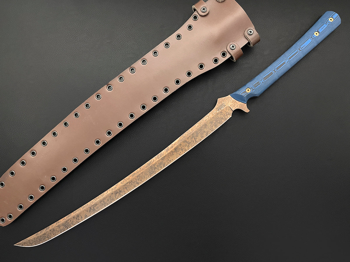 Relentless Sword 17" | NEW Scorched Earth Finish | CPM MagnaCut Steel