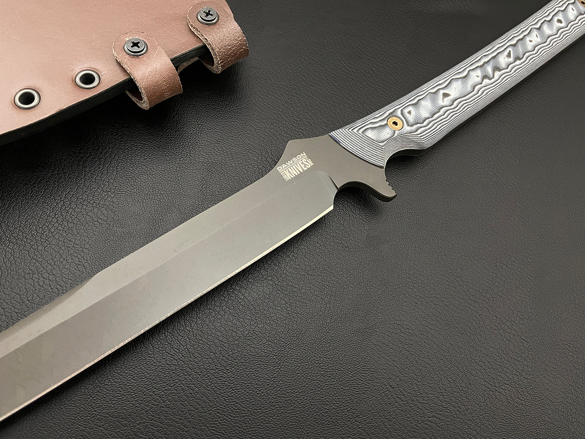 Relentless Sword 17" | Apocalypse Black Finish | CPM-MagnaCut Steel