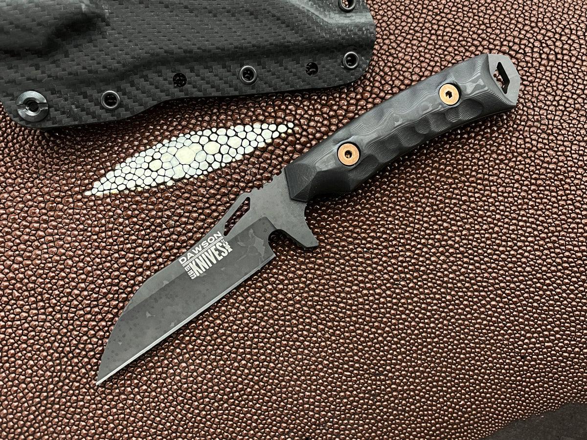 Revelation | NEW RELEASE Personal Carry, General Purpose Knife | CPM-3V Steel | Apocalypse Black