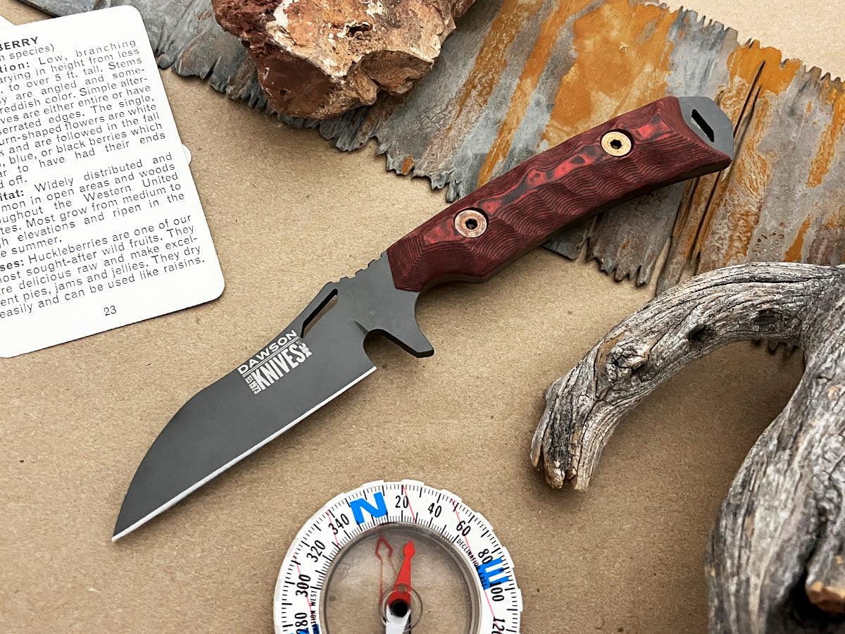 Revelation | NEW RELEASE Personal Carry, General Purpose Knife | CPM-3V Steel | Apocalypse Black