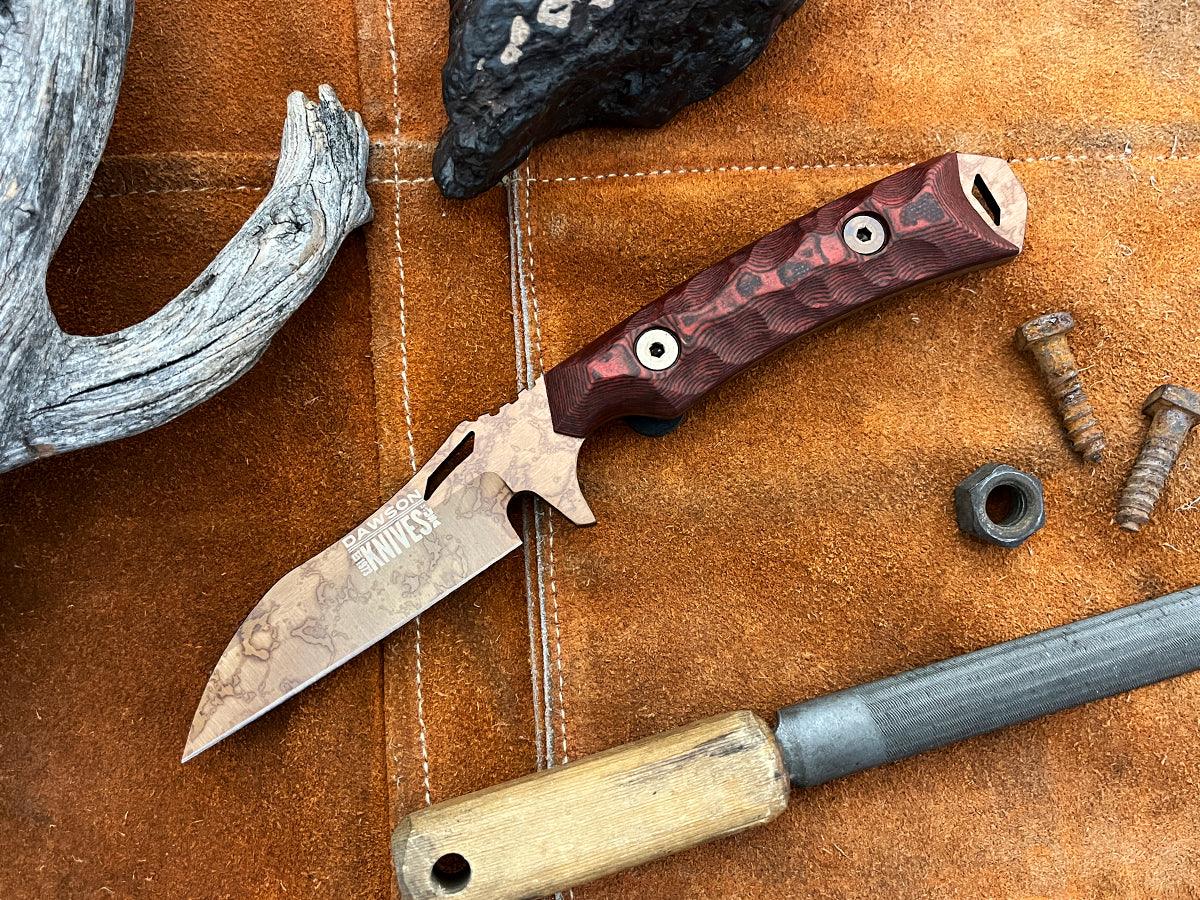 Revelation | NEW RELEASE Personal Carry, General Purpose Knife | CPM-MagnaCut Steel | LIMITED RELEASE Arizona Copper Finish