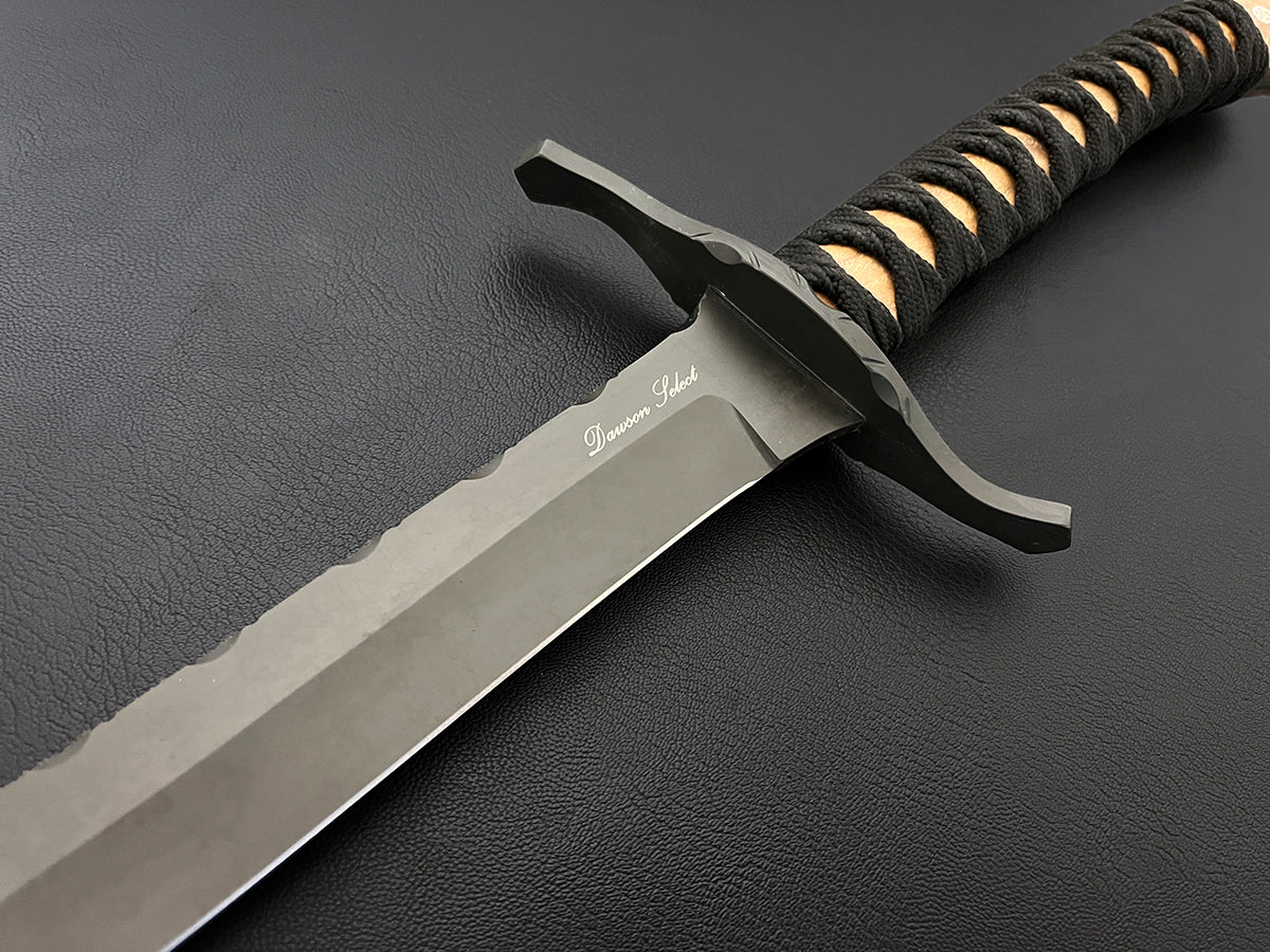 Manticore Sword | 20" Persian Scimitar Blade | Chestnut Wood Handle