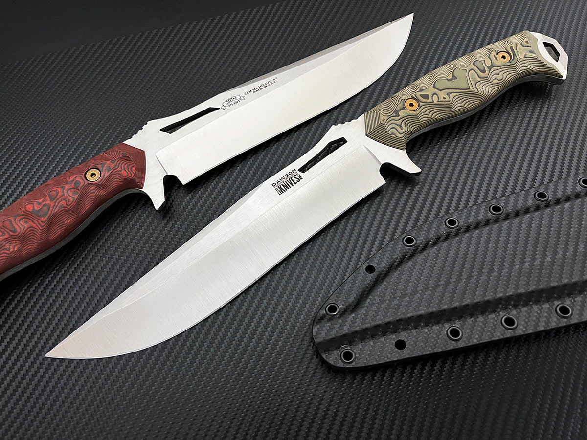 Seraphim SP | Striker Pommel | NEW RELEASE | CPM MagnaCut Stainless Steel Bowie | Satin Finish