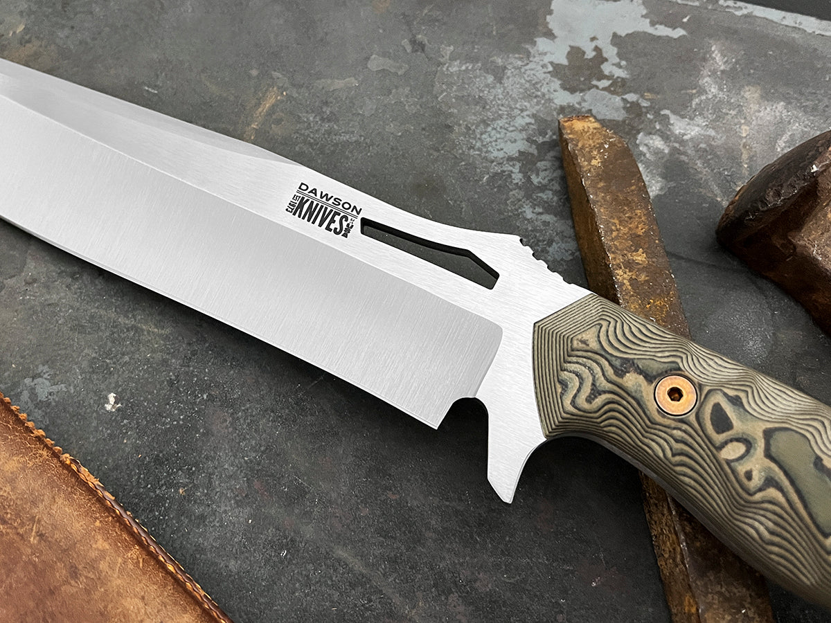 Seraphim SP | Striker Pommel | NEW RELEASE | CPM MagnaCut Stainless Steel Bowie | Satin Finish