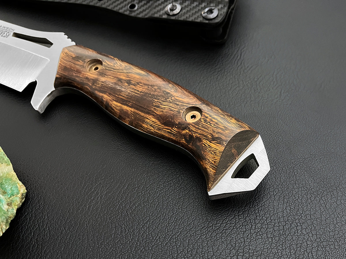 #01 Seraphim SP | Striker Pommel | NEW RELEASE | CPM MagnaCut Stainless Steel Bowie | Satin Finish