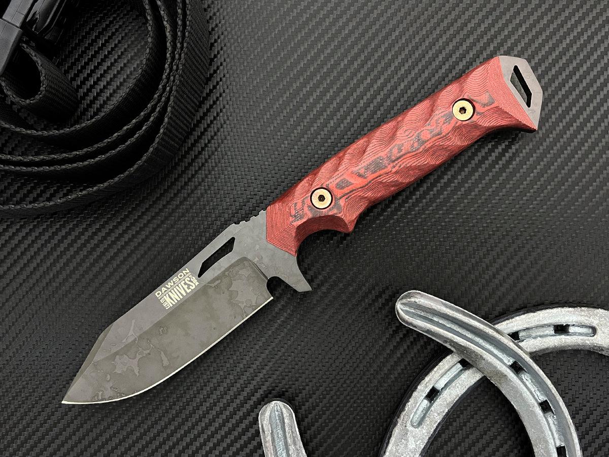 Shepherd | NEW RELEASE Hunting, Camp and Outdoors Knife | CPM-MagnaCut Steel | Apocalypse Black Finish