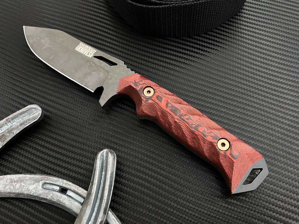 Shepherd | NEW RELEASE Hunting, Camp and Outdoors Knife | CPM-MagnaCut Steel | Apocalypse Black Finish