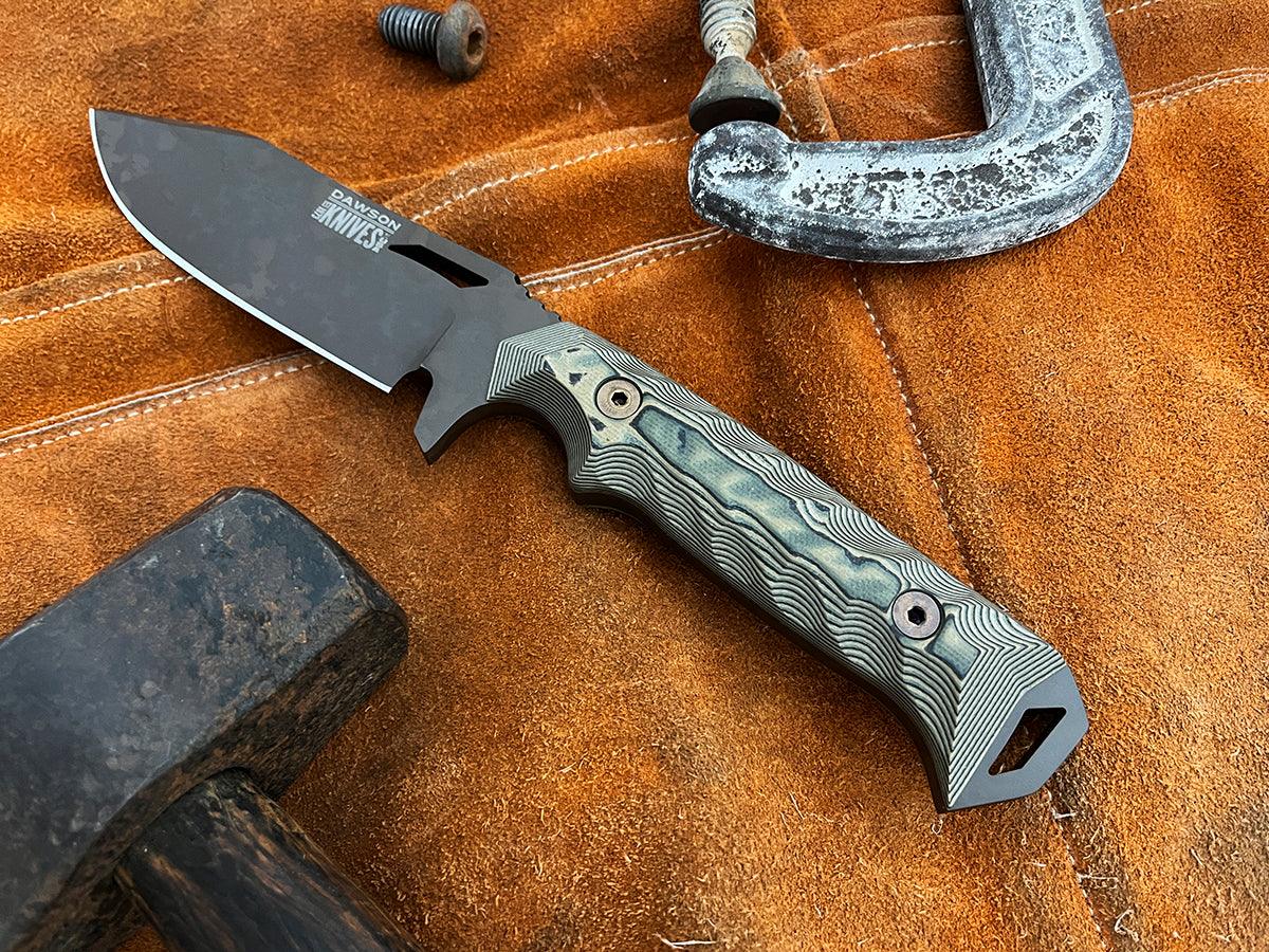 Shepherd | NEW RELEASE Hunting, Camp and Outdoors Knife | CPM-MagnaCut Steel | Apocalypse Black Finish