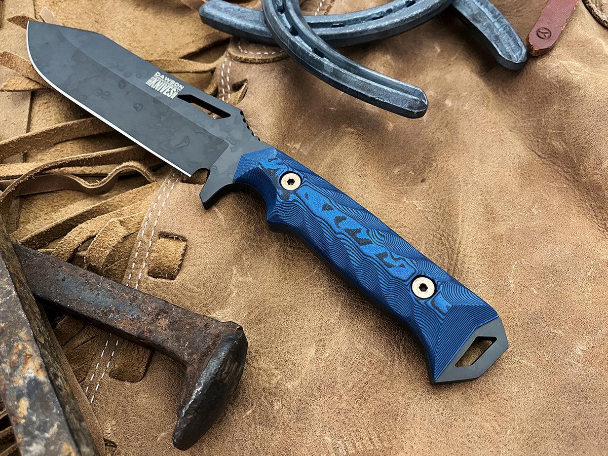 Shepherd XL | NEW RELEASE Survival, Camp and Backpacking Knife | CPM-MagnaCut Steel | Apocalypse Black Finish