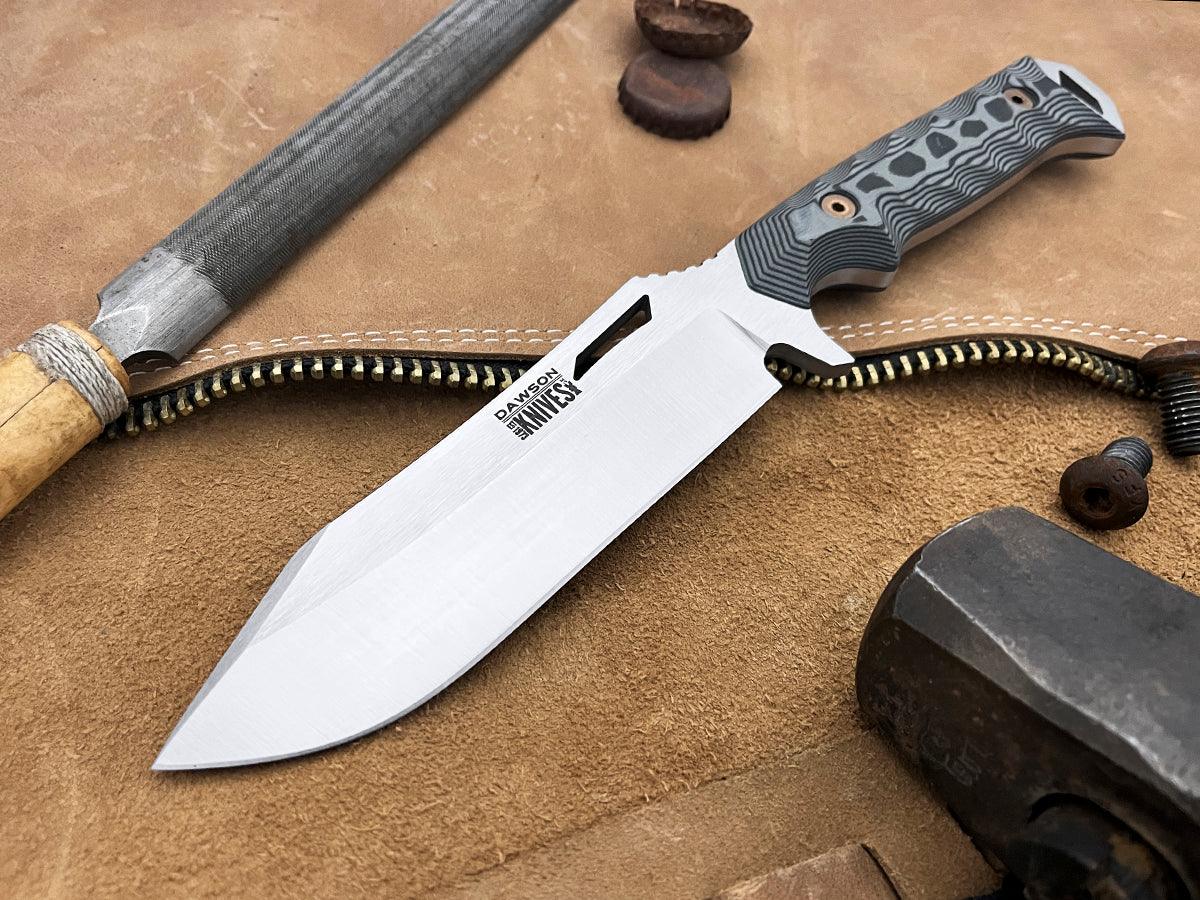 Shepherd XL | NEW RELEASE Survival, Camp and Backpacking Knife | CPM-MagnaCut Steel | Satin Finish