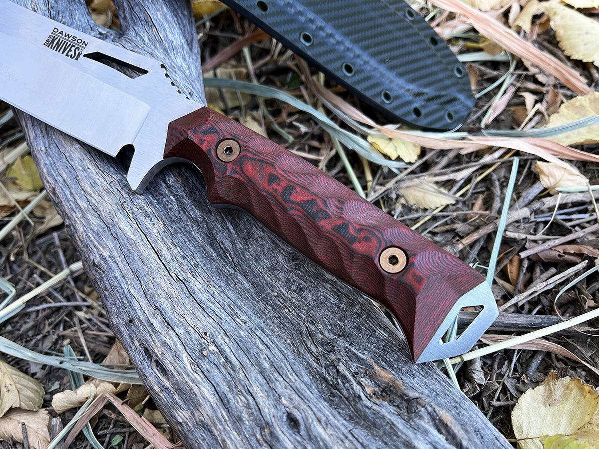 Shepherd XL | NEW RELEASE Survival, Camp and Backpacking Knife | CPM-MagnaCut Steel | Satin Finish