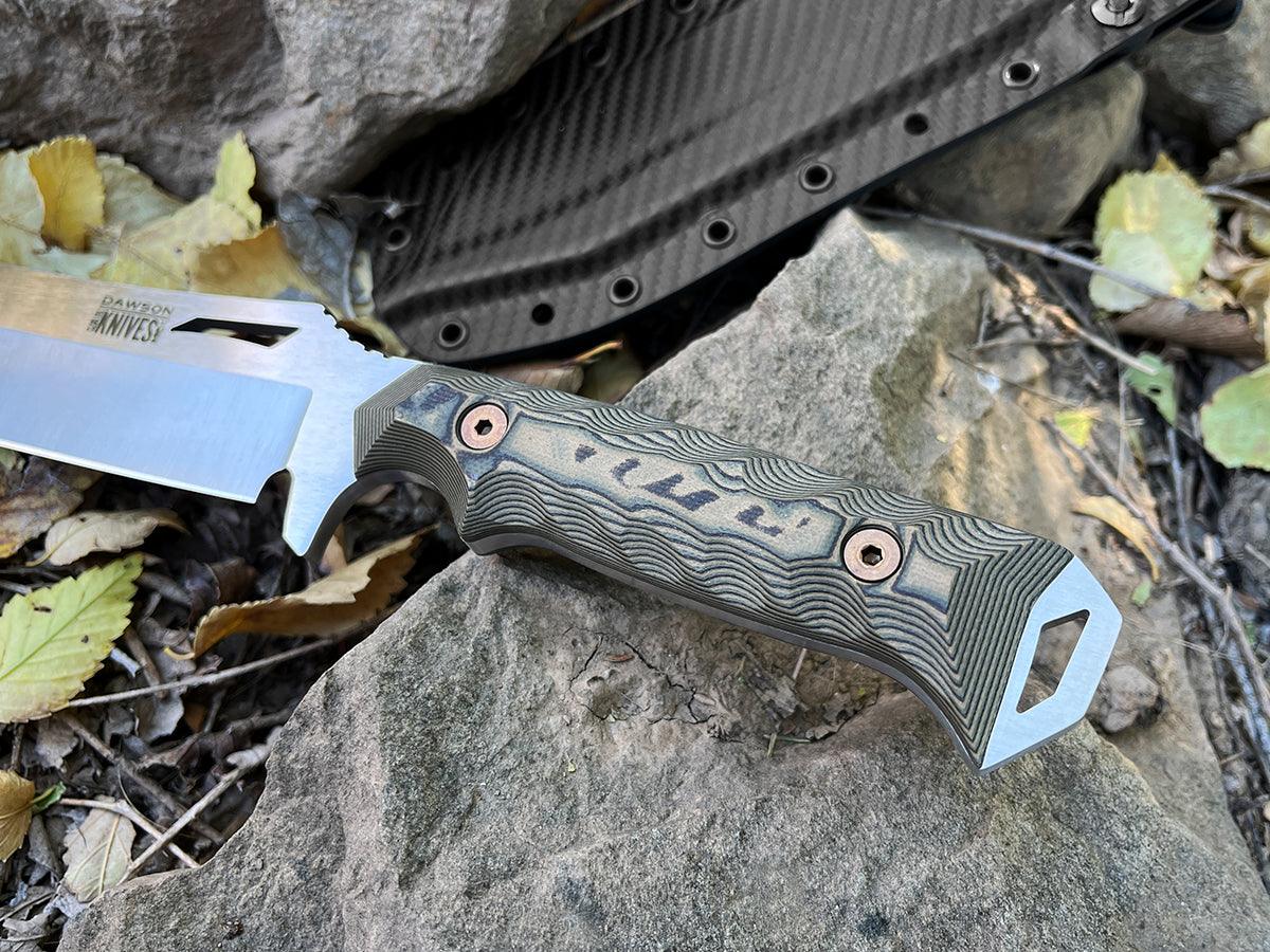 Shepherd XL | NEW RELEASE Survival, Camp and Backpacking Knife | CPM-MagnaCut Steel | Satin Finish
