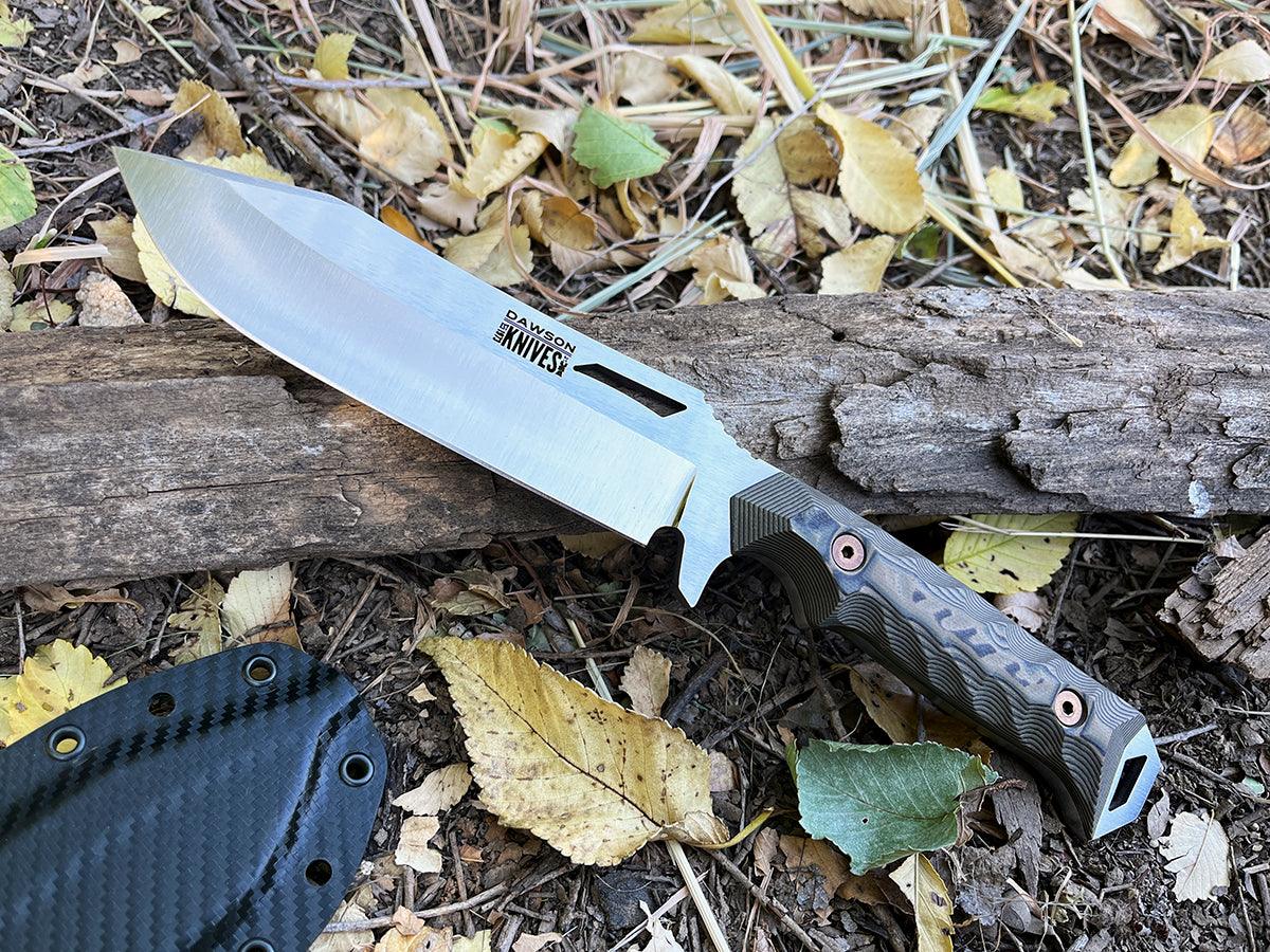 Shepherd XL | NEW RELEASE Survival, Camp and Backpacking Knife | CPM-MagnaCut Steel | Satin Finish