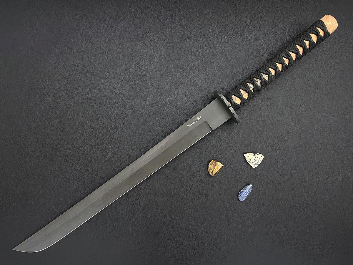 Shogun | CPM MagnaCut | Dawson Select 17" Japanese Wakizashi | Apocalypse Black Finish