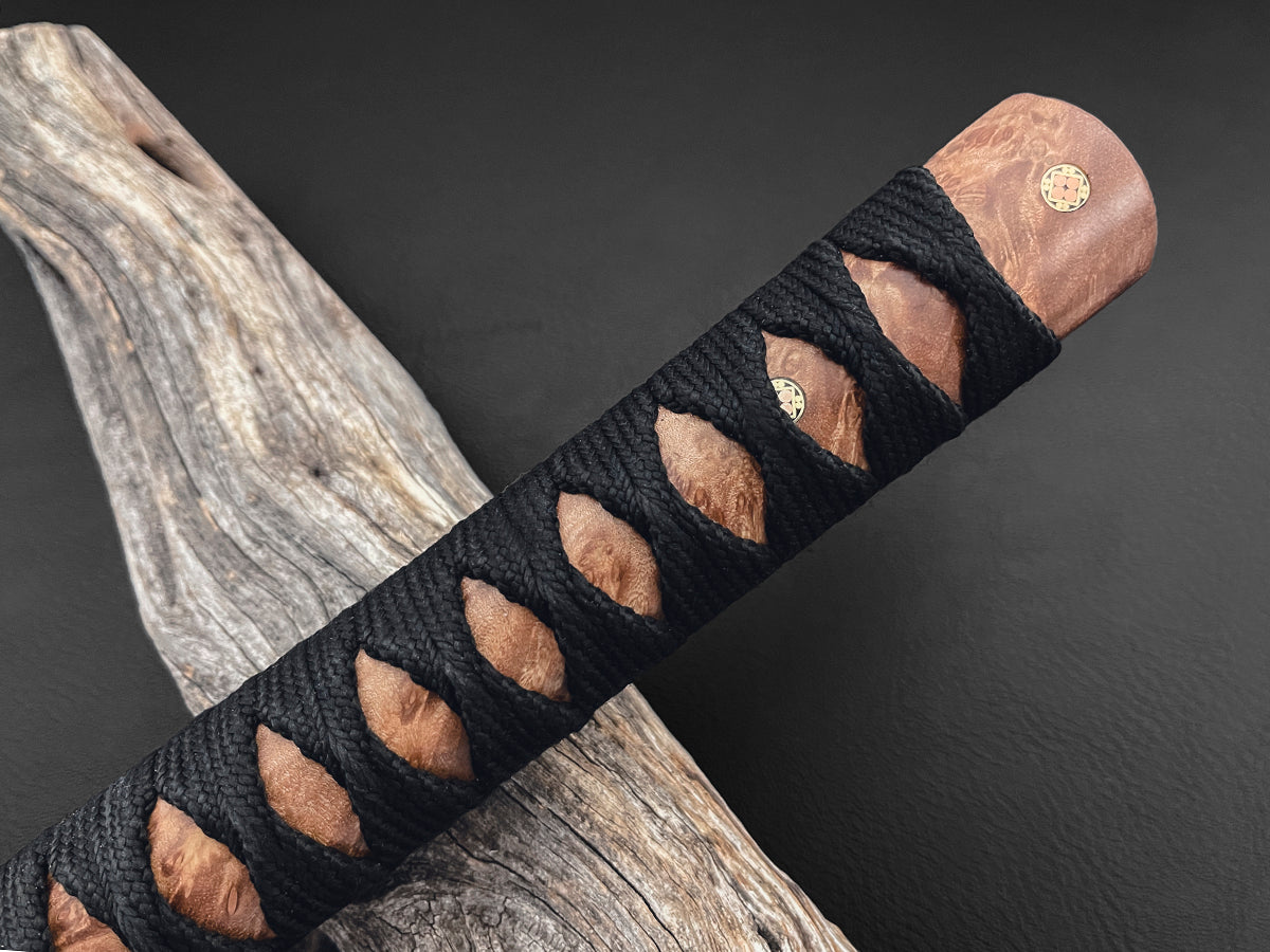 Shogun | CPM MagnaCut Steel | Dawson Select 20" Japanese Wakizashi | Scorched Earth Blade Finish