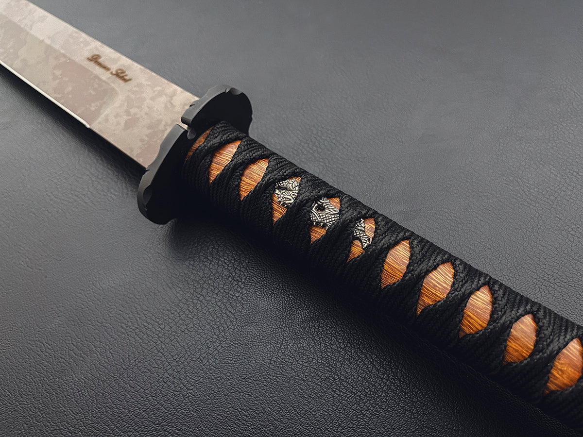 RARE SIZE! Shogun 24.5" | CPM MagnaCut Steel | Dawson Select Japanese Sword | Scorched Earth