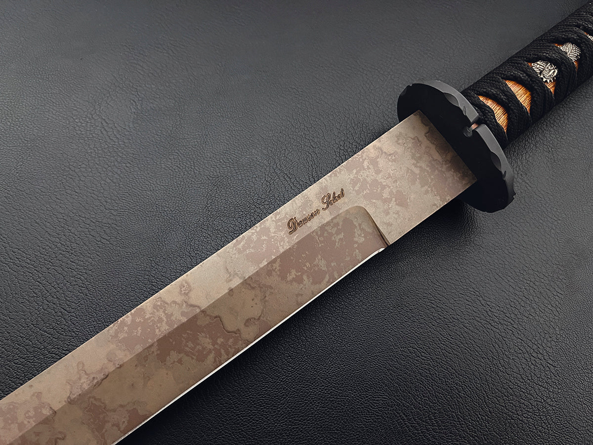RARE SIZE! Shogun 24.5" | CPM MagnaCut Steel | Dawson Select Japanese Sword | Scorched Earth