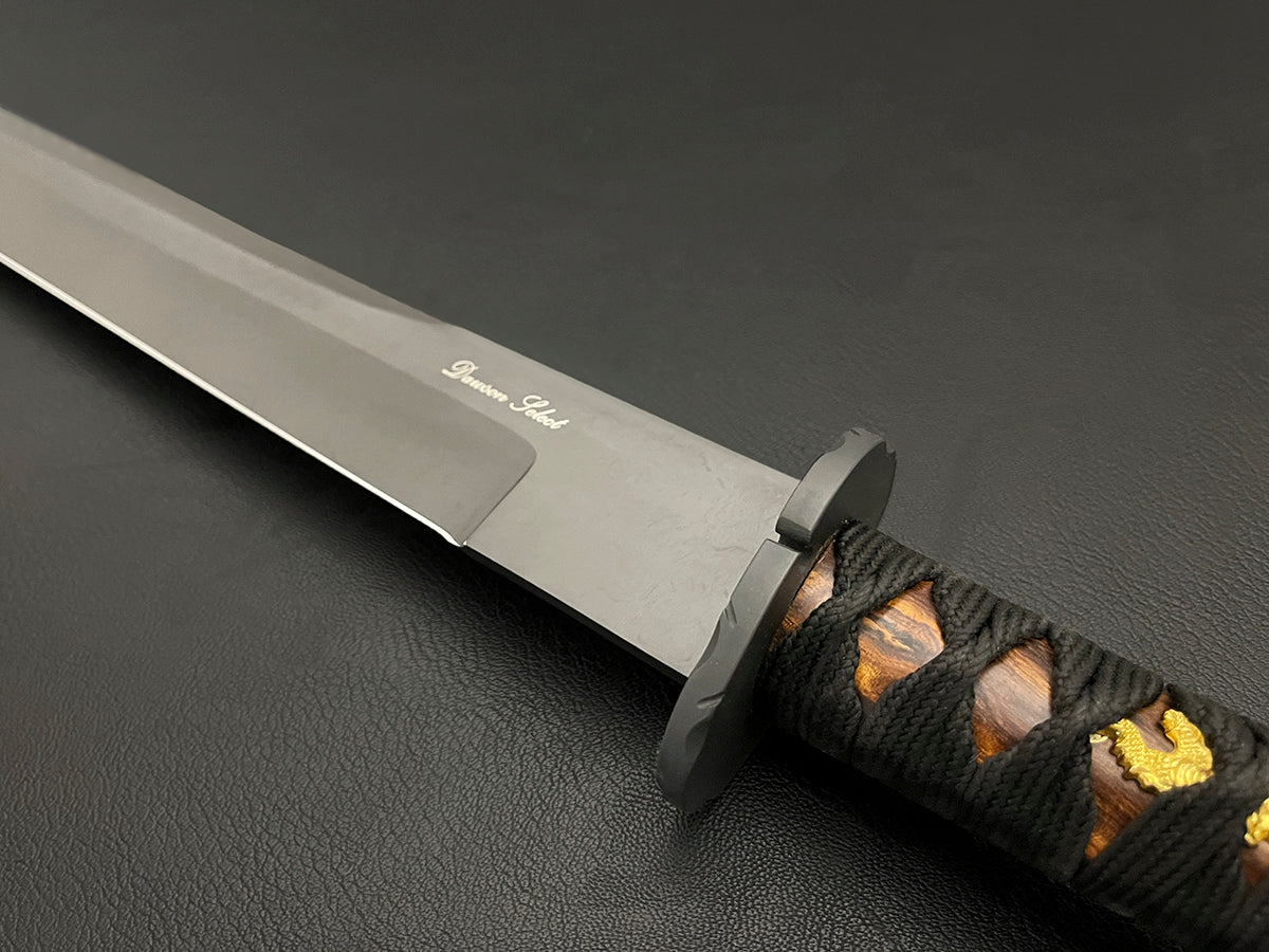 Tokugawa | Dawson Select 25" Japanese Katana | Apocalypse Black Finish