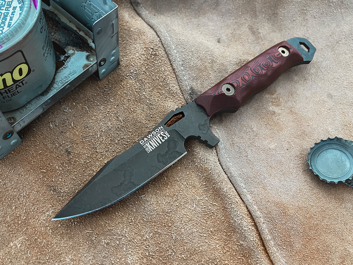 Smuggler | Personal Carry, Hunting, General Purpose Knife | Apocalypse Black Finish