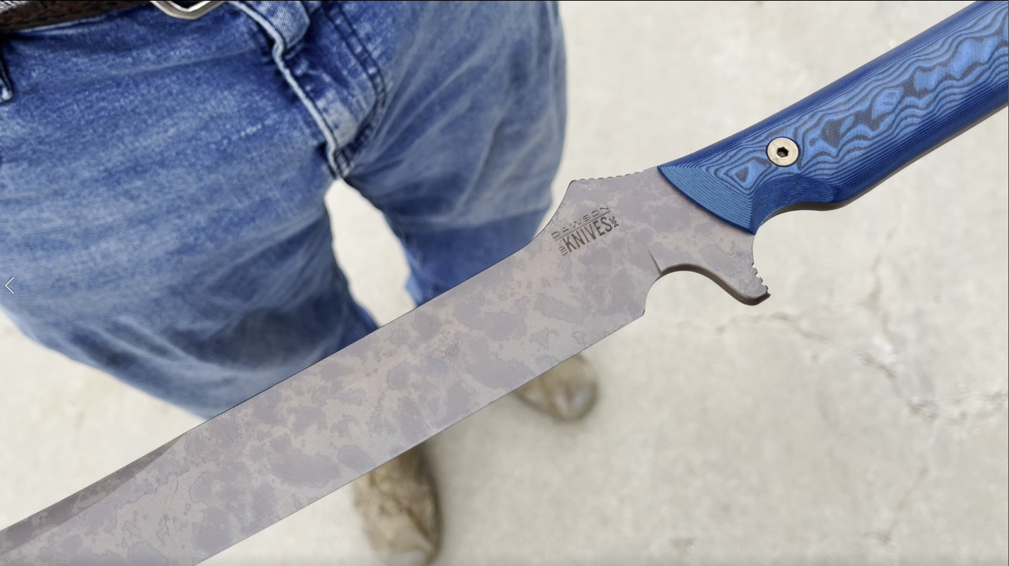 Relentless Sword 20" | CPM-MagnaCut Steel | NEW Scorched Earth Finish