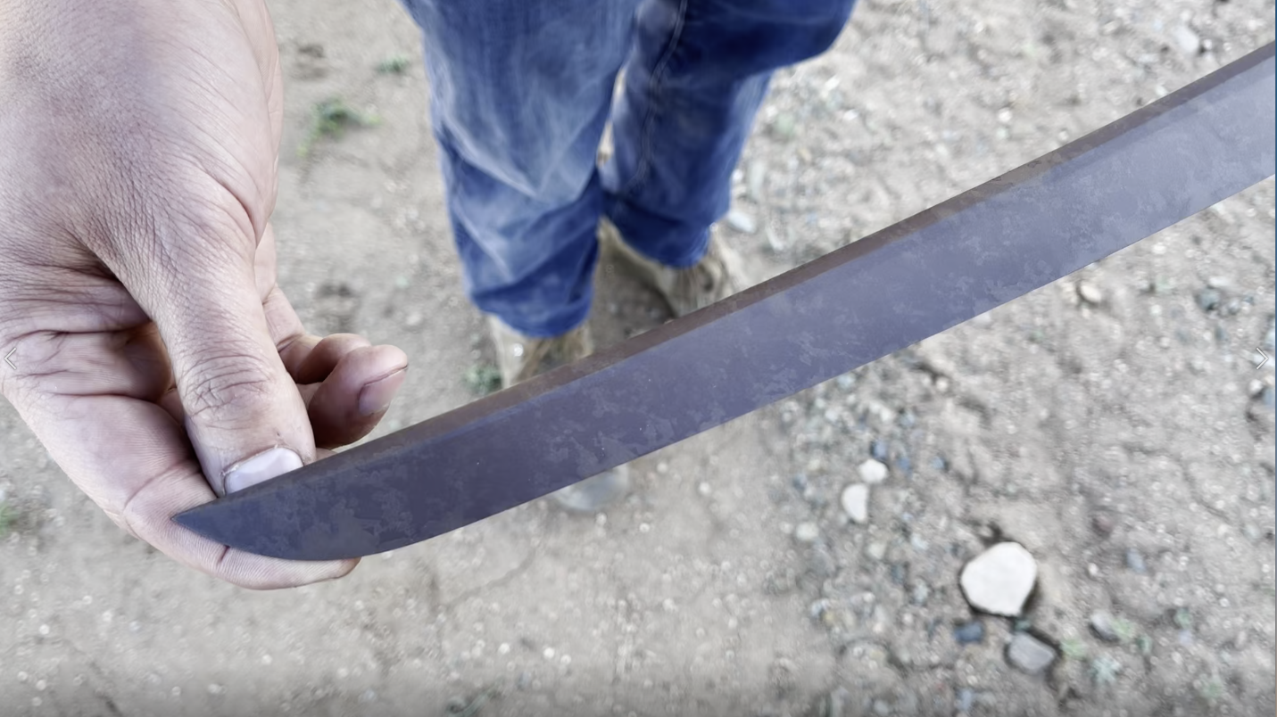 Relentless Sword 20" | CPM-MagnaCut Steel | NEW Scorched Earth Finish