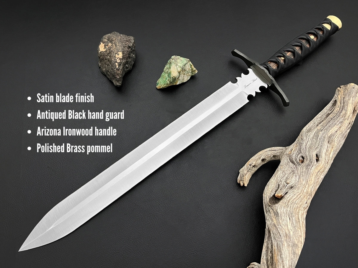 Beowulf 24" | European-Style Sword | CPM-MagnaCut Steel | Customizable Preorder