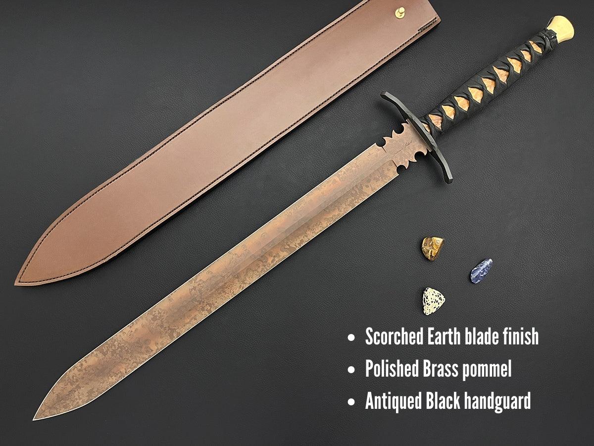 Beowulf 24" | European-Style Sword | CPM-MagnaCut Steel | Customizable Preorder