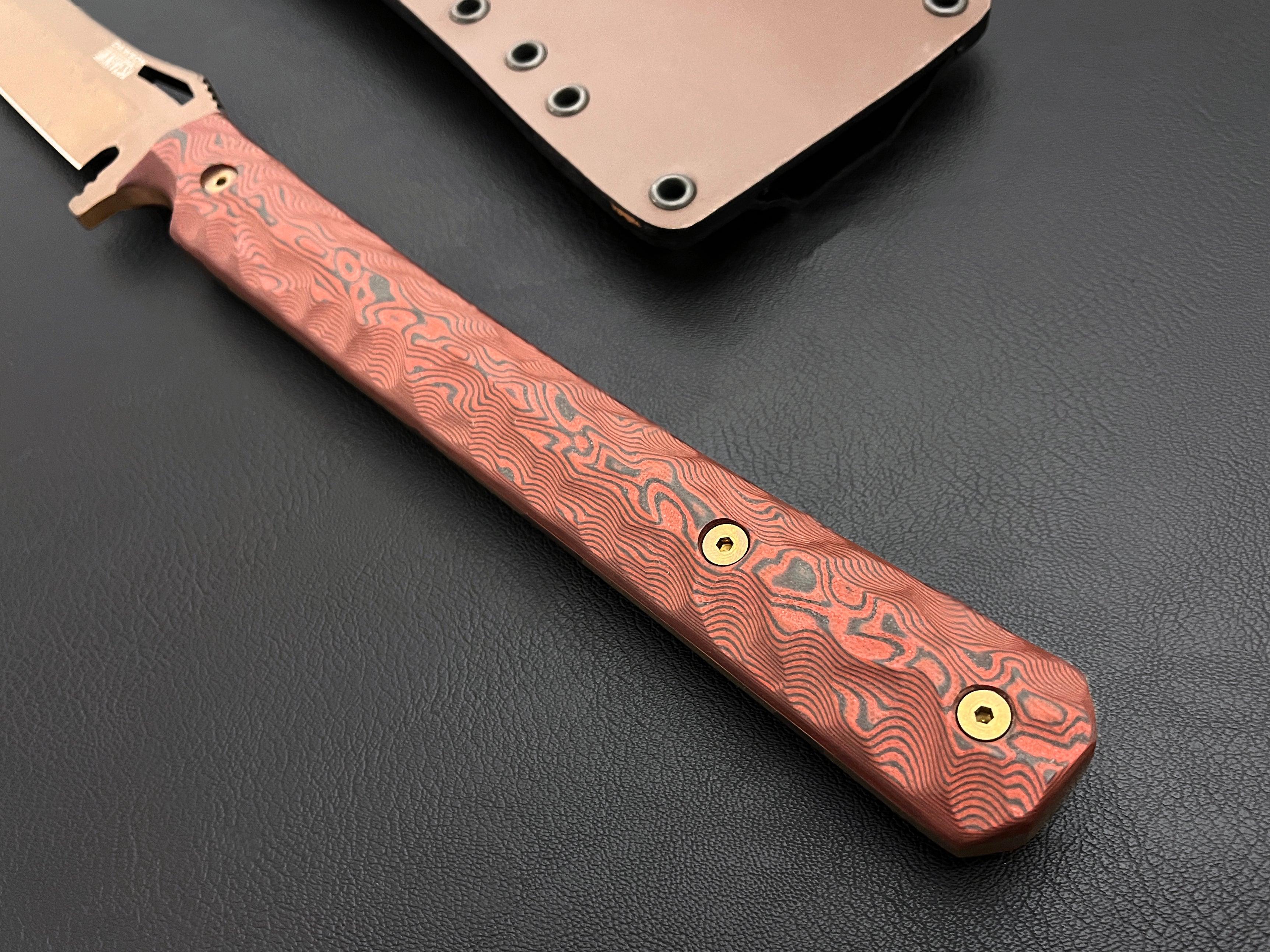 Armageddon Survival Sword | 16" Blade | CPM MagnaCut | Arizona Copper Finish - Dawson Knives