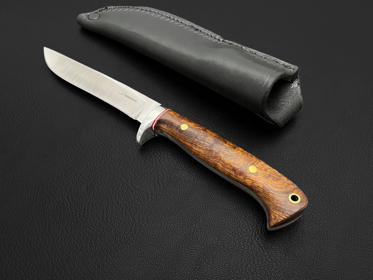 ULTRA LIMITED Barry Dawson | One of a Kind Hunting Knife | CPM-MagnaCut, Arizona Ironwood