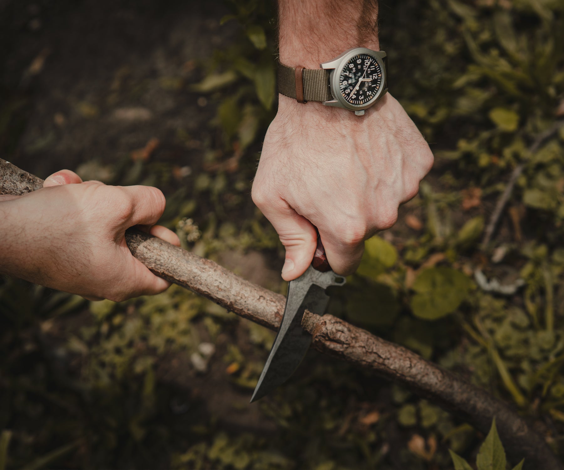 NEW GEN 2 Woodsman | Hunting, Field + Camp Knife | CPM-MagnaCut | Midnight Finish