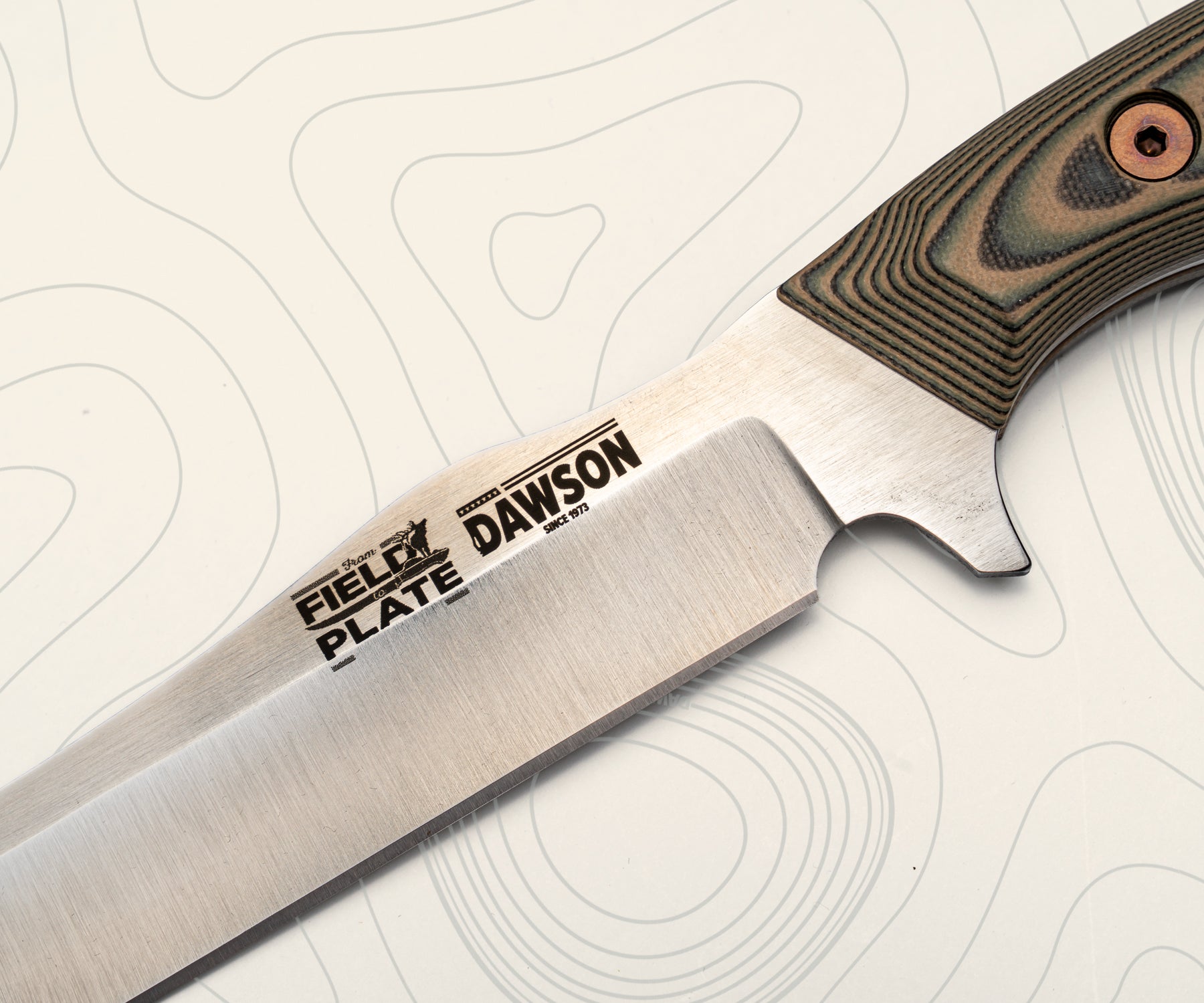 GEN 2 Provisioner | DAWSON KNIVES x FROM FIELD TO PLATE COLLAB | Carving/Deboning Culinary Knife | NEW Pop's ProCut Steel