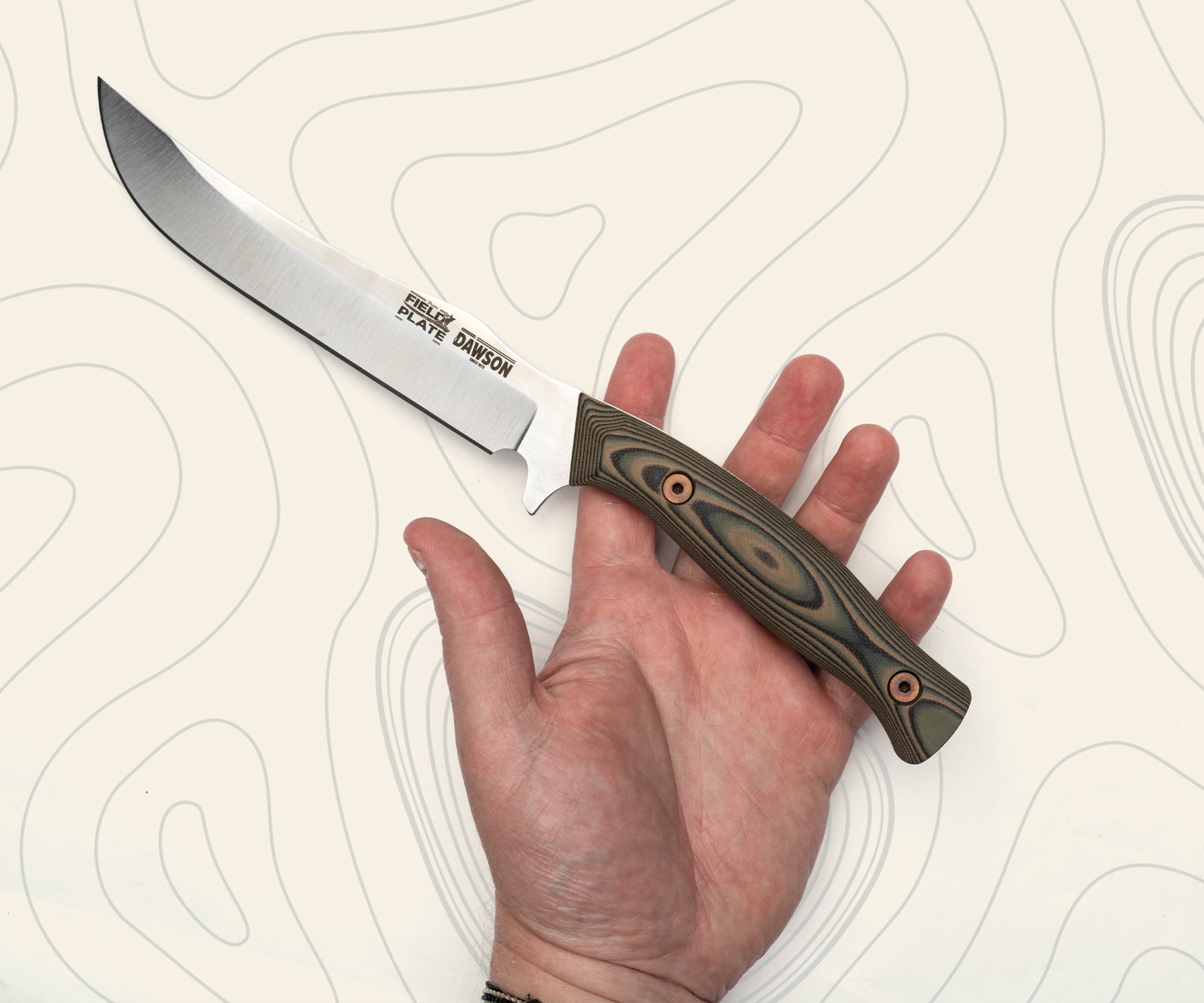GEN 2 Provisioner | DAWSON KNIVES x FROM FIELD TO PLATE COLLAB | Carving/Deboning Culinary Knife | NEW Pop's ProCut Steel