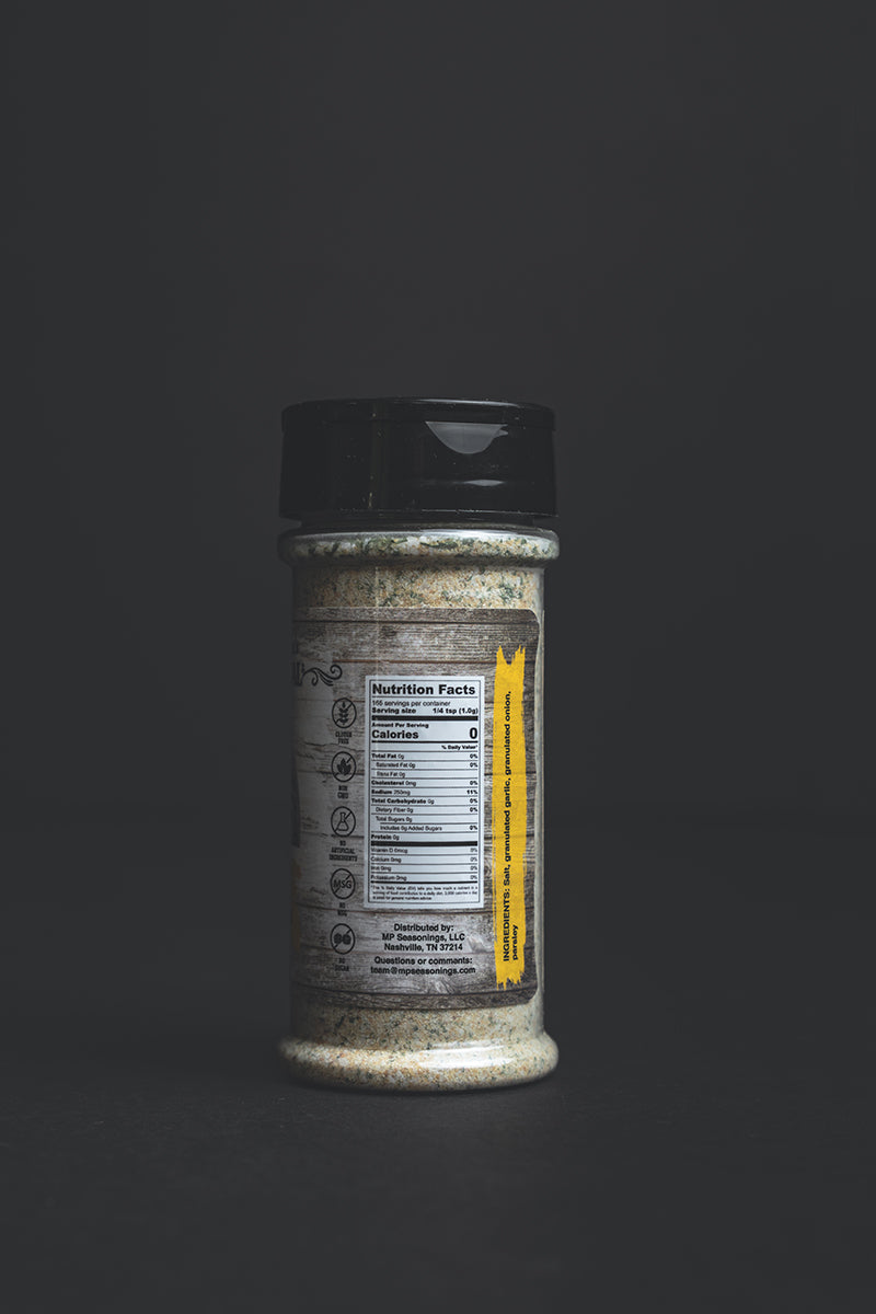 Garlic and Onion Salt | All-Natural Seasoning