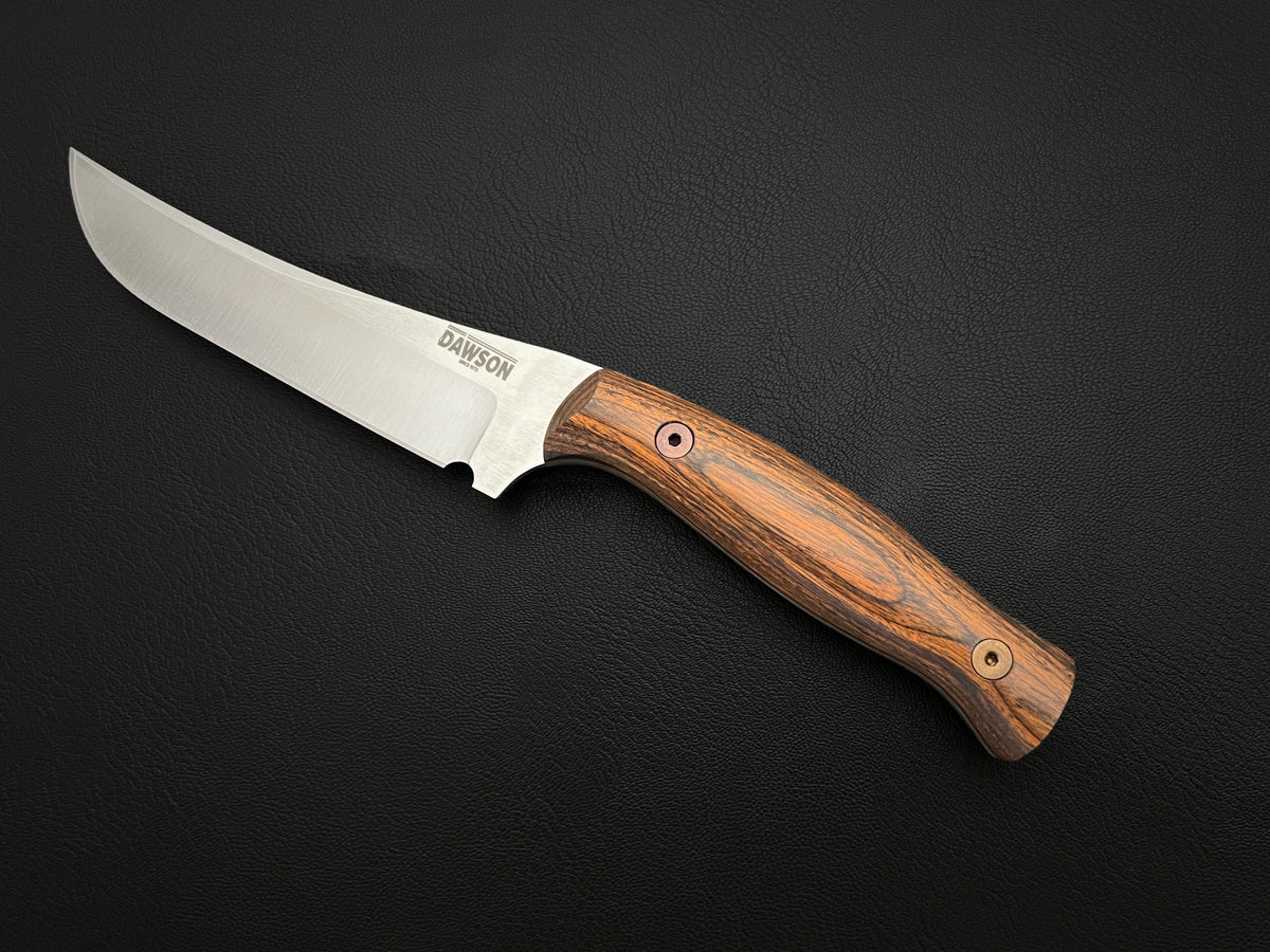Hezekiah | CPM-MagnaCut Steel | Wood Handle | Satin Blade Finish