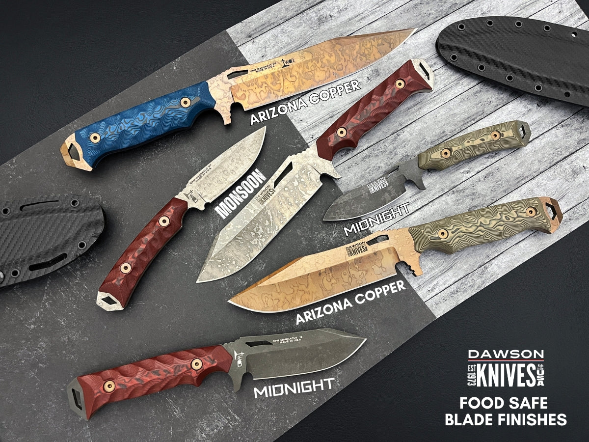GEN 2 Shepherd XL | Survival, Camp and Backpacking Knife | CPM-MagnaCut Steel | Arizona Copper Finish