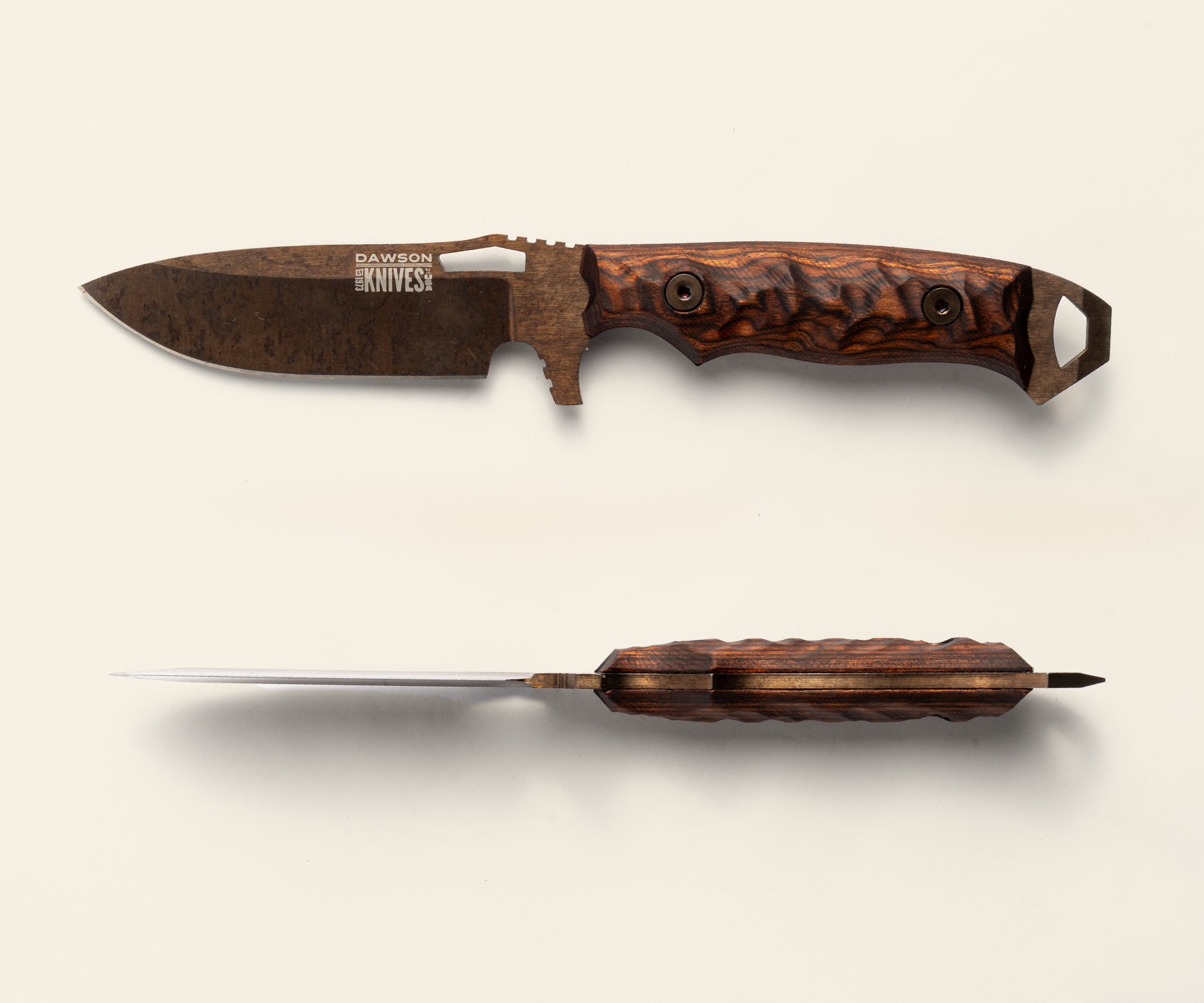 COLONIAL BROWN WOOD