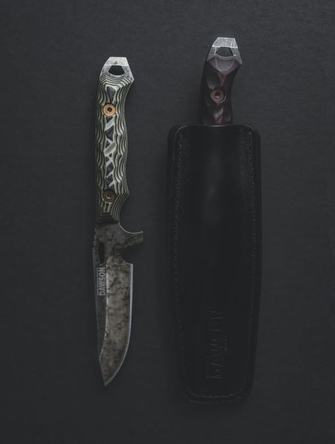 Handcrafted Leather Knife Sheath