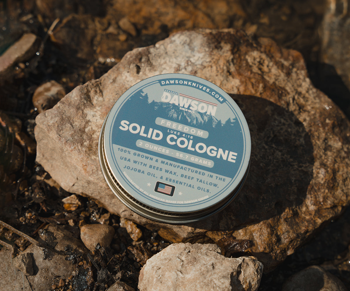 Men's Solid Cologne | Smells Like Freedom | All-Natural, Made in the U
