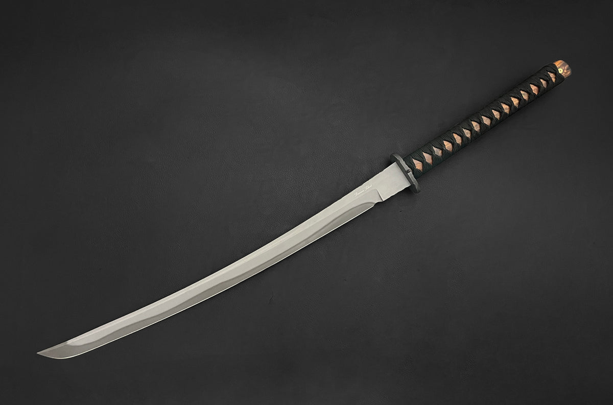 Tokugawa | Dawson Select 23" Japanese Wakizashi | Hamon Differential Heat Treat