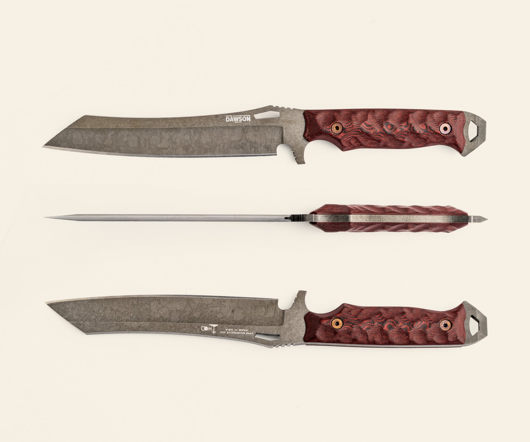 Wayfinder | Backpacking + Survival Knife | CPM-MagnaCut Steel | NEW Midnight Finish