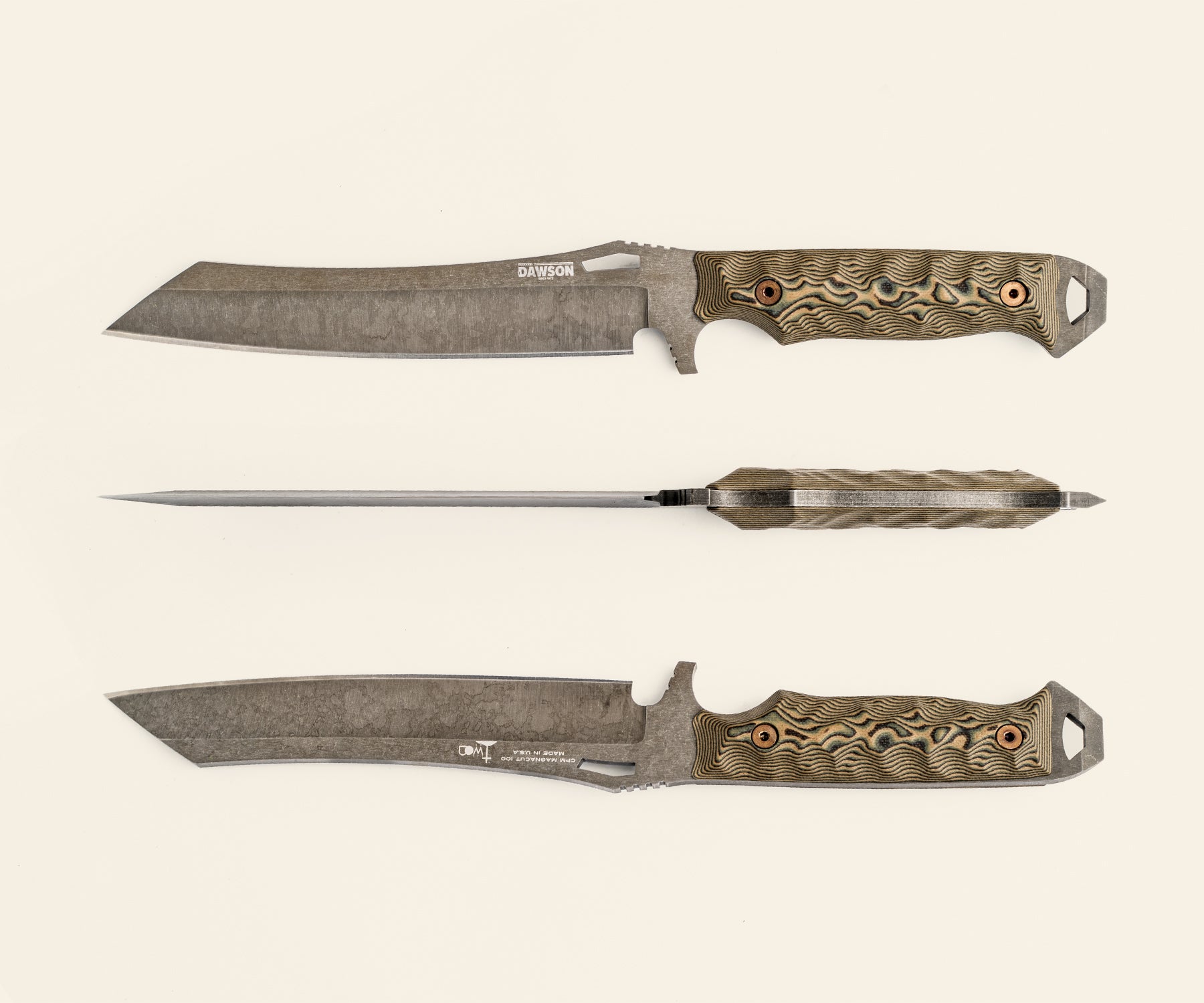 Wayfinder | Backpacking + Survival Knife | CPM-MagnaCut Steel | NEW Midnight Finish