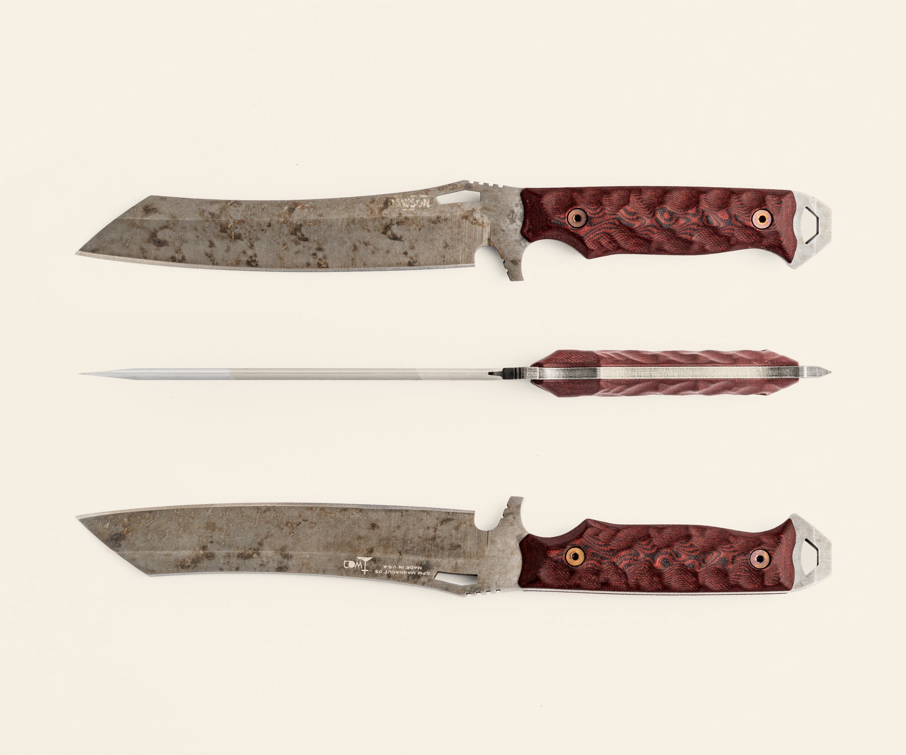 RED  + BLACK G10