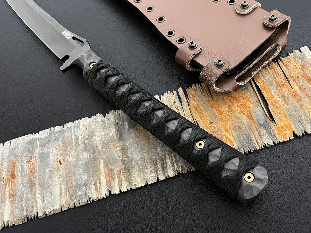 Armageddon Survival Sword | 16" Blade | Apocalypse Black Finish