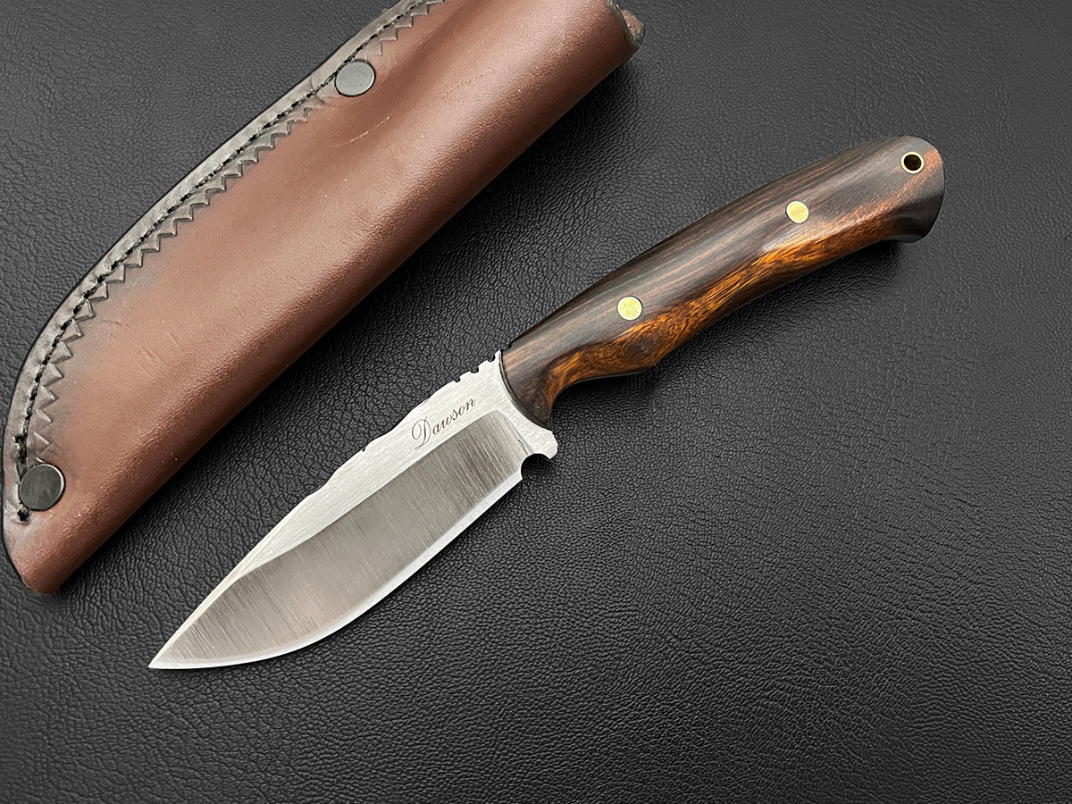 42-2025 ULTRA LIMITED Barry Dawson | One of a Kind Hunting Knife | CPM-MagnaCut Ironwood