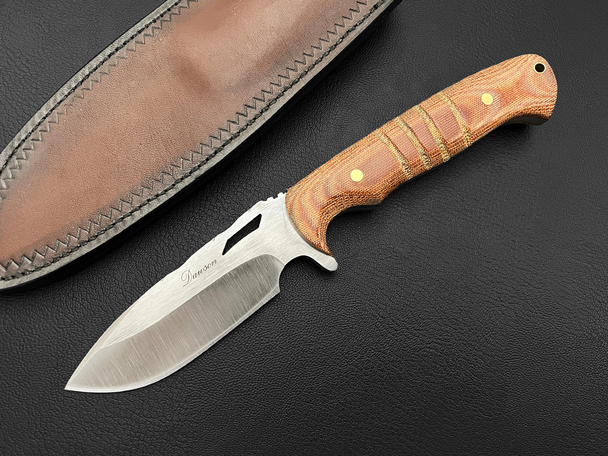 36-2025 ULTRA LIMITED Barry Dawson | One of a Kind Hunting Knife | CPM-MagnaCut